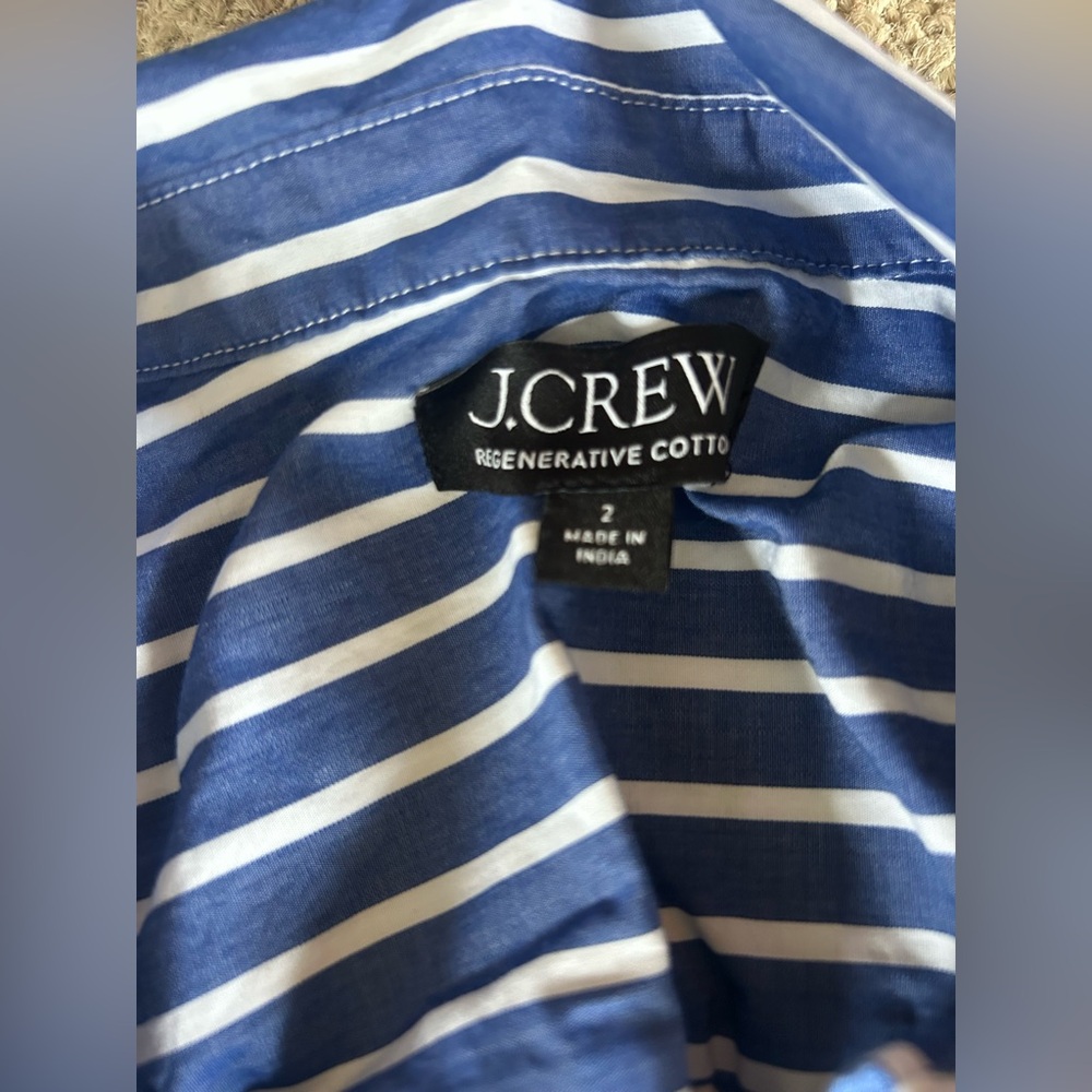 J Crew Shirt Dress - Size 2 - Picture 2 of 3